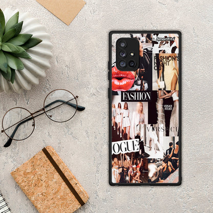 Collage Fashion - Samsung Galaxy A71 5G θήκη