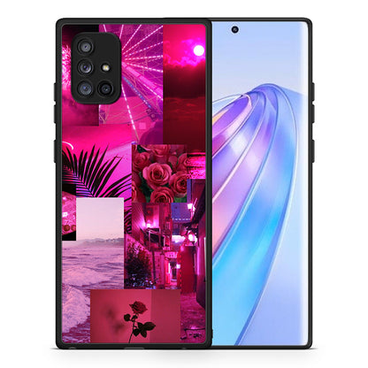 Collage Red Roses - Samsung Galaxy A71 5G θήκη
