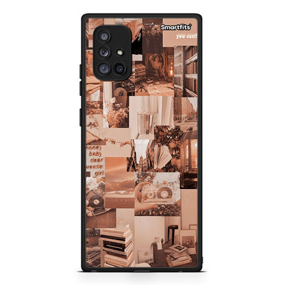 Samsung Galaxy A71 5G Collage You Can Θήκη Αγίου Βαλεντίνου από τη Smartfits με σχέδιο στο πίσω μέρος και μαύρο περίβλημα | Smartphone case with colorful back and black bezels by Smartfits