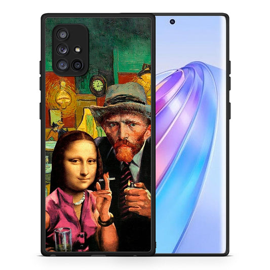 Θήκη Samsung Galaxy A71 5G Funny Art από τη Smartfits με σχέδιο στο πίσω μέρος και μαύρο περίβλημα | Samsung Galaxy A71 5G Funny Art case with colorful back and black bezels