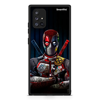 Samsung Galaxy A71 5G Funny Guy θήκη από τη Smartfits με σχέδιο στο πίσω μέρος και μαύρο περίβλημα | Smartphone case with colorful back and black bezels by Smartfits