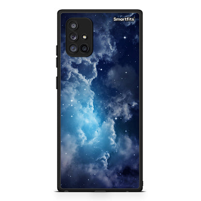 104 - Samsung Galaxy A71 5G Blue Sky Galaxy case, cover, bumper