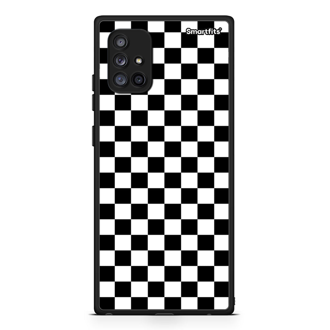 4 - Samsung Galaxy A71 5G Squares Geometric case, cover, bumper