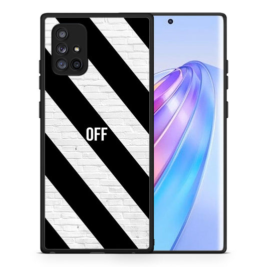 Θήκη Samsung Galaxy A71 5G Get Off από τη Smartfits με σχέδιο στο πίσω μέρος και μαύρο περίβλημα | Samsung Galaxy A71 5G Get Off case with colorful back and black bezels