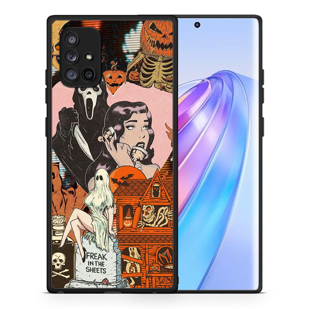 Halloween Collage - Samsung Galaxy A71 5G θήκη