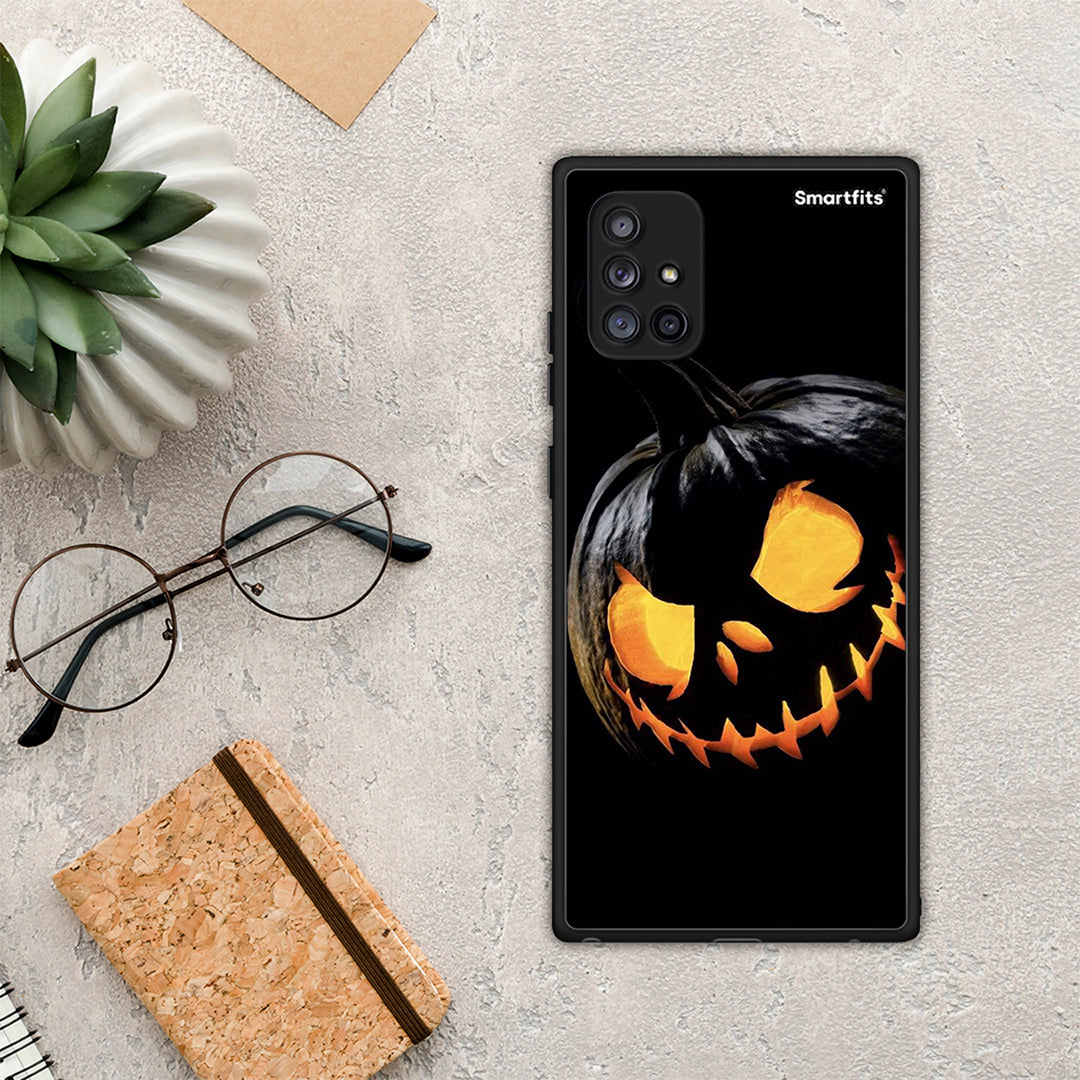 Halloween Scary Pumpkin - Samsung Galaxy A71 5G θήκη