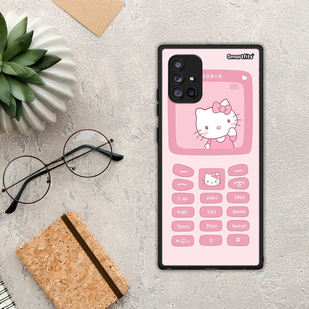 Hello Kitten - Samsung Galaxy A71 5G θήκη