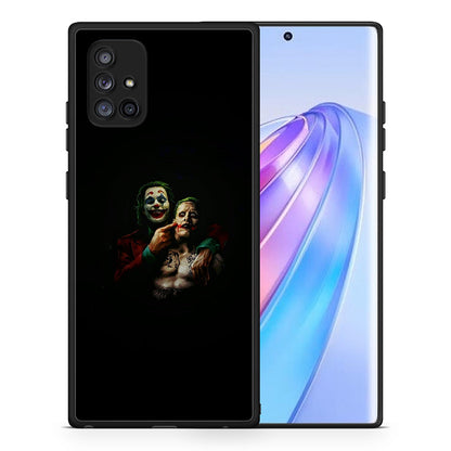 Θήκη Samsung Galaxy A71 5G Clown Hero από τη Smartfits με σχέδιο στο πίσω μέρος και μαύρο περίβλημα | Samsung Galaxy A71 5G Clown Hero case with colorful back and black bezels
