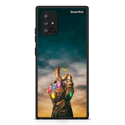 Samsung Galaxy A71 5G Infinity Snap θήκη από τη Smartfits με σχέδιο στο πίσω μέρος και μαύρο περίβλημα | Smartphone case with colorful back and black bezels by Smartfits