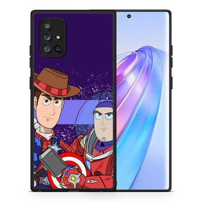Θήκη Samsung Galaxy A71 5G Infinity Story από τη Smartfits με σχέδιο στο πίσω μέρος και μαύρο περίβλημα | Samsung Galaxy A71 5G Infinity Story case with colorful back and black bezels