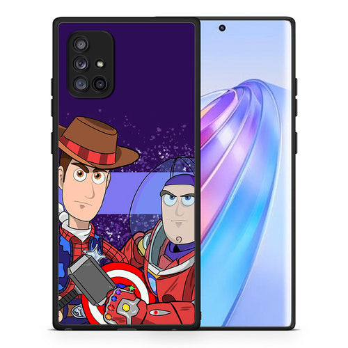 Θήκη Samsung Galaxy A71 5G Infinity Story από τη Smartfits με σχέδιο στο πίσω μέρος και μαύρο περίβλημα | Samsung Galaxy A71 5G Infinity Story case with colorful back and black bezels