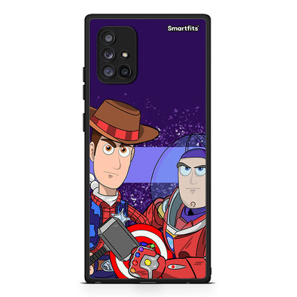 Samsung Galaxy A71 5G Infinity Story θήκη από τη Smartfits με σχέδιο στο πίσω μέρος και μαύρο περίβλημα | Smartphone case with colorful back and black bezels by Smartfits