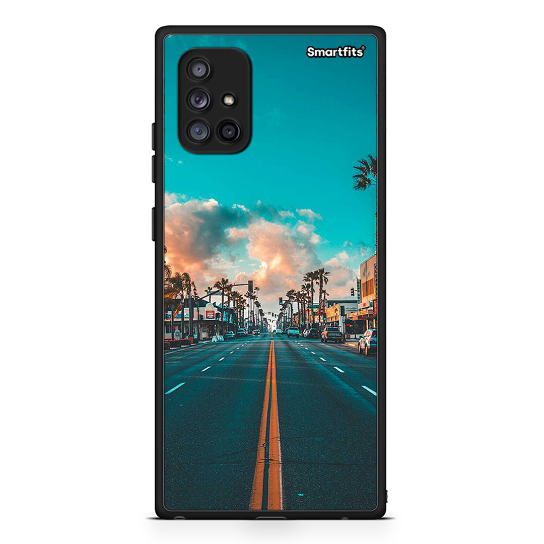 4 - Samsung Galaxy A71 5G City Landscape case, cover, bumper