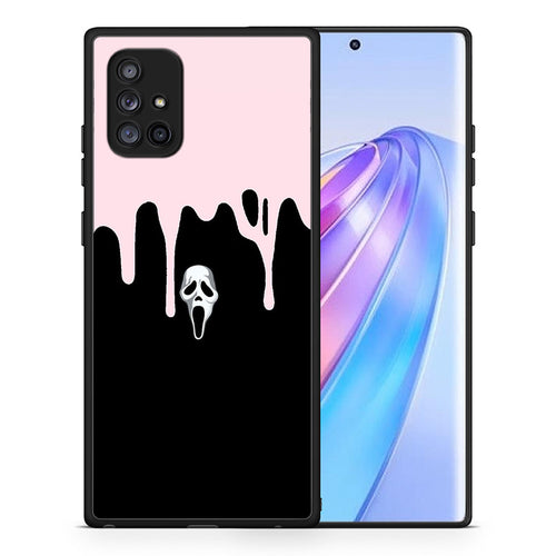 Melting Halloween Mask - Samsung Galaxy A71 5G θήκη