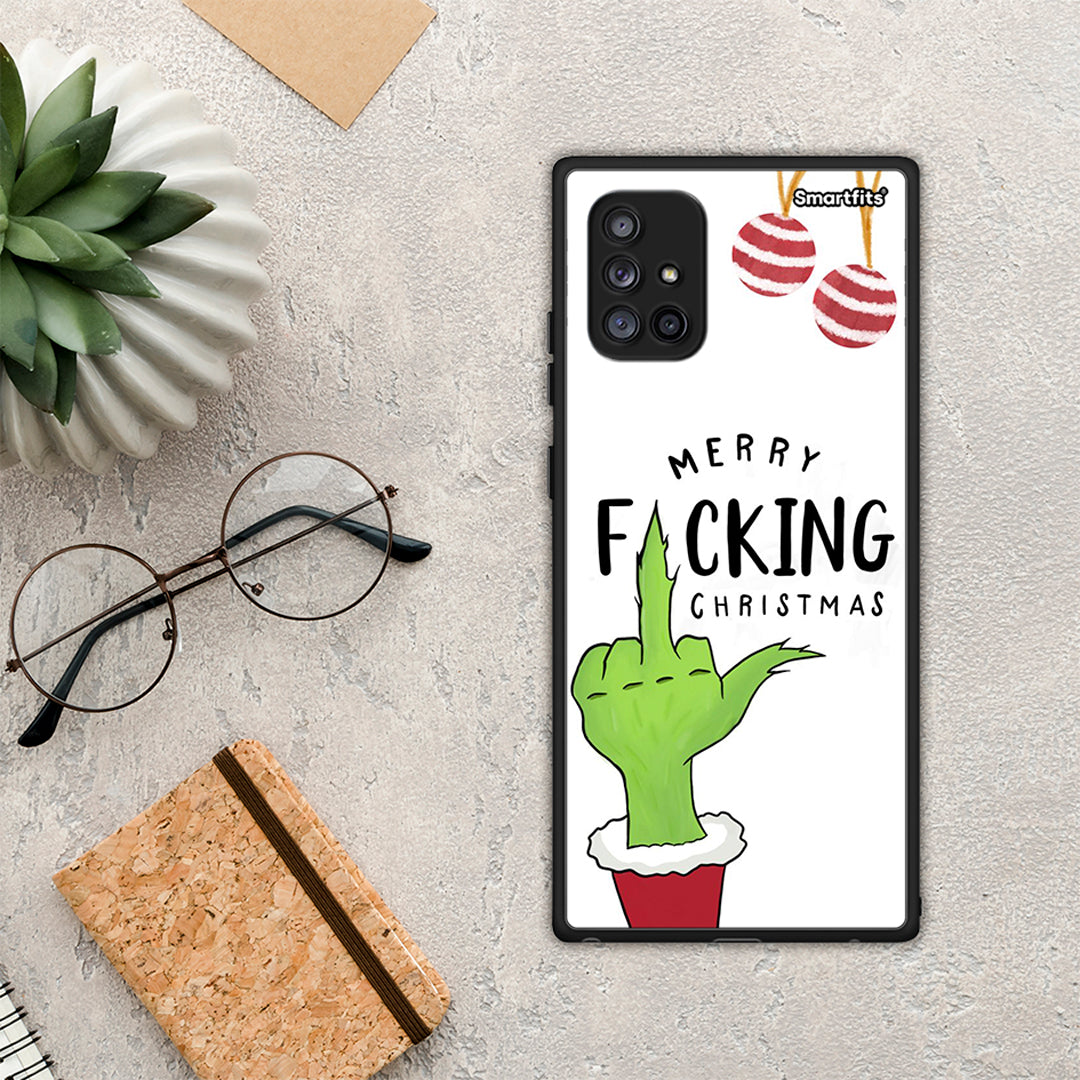 Merry F Xmas - Samsung Galaxy A71 5G θήκη