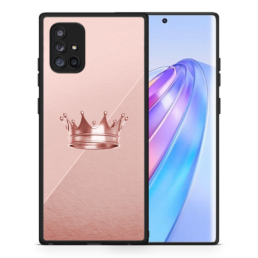 Θήκη Samsung Galaxy A71 5G Crown Minimal από τη Smartfits με σχέδιο στο πίσω μέρος και μαύρο περίβλημα | Samsung Galaxy A71 5G Crown Minimal case with colorful back and black bezels