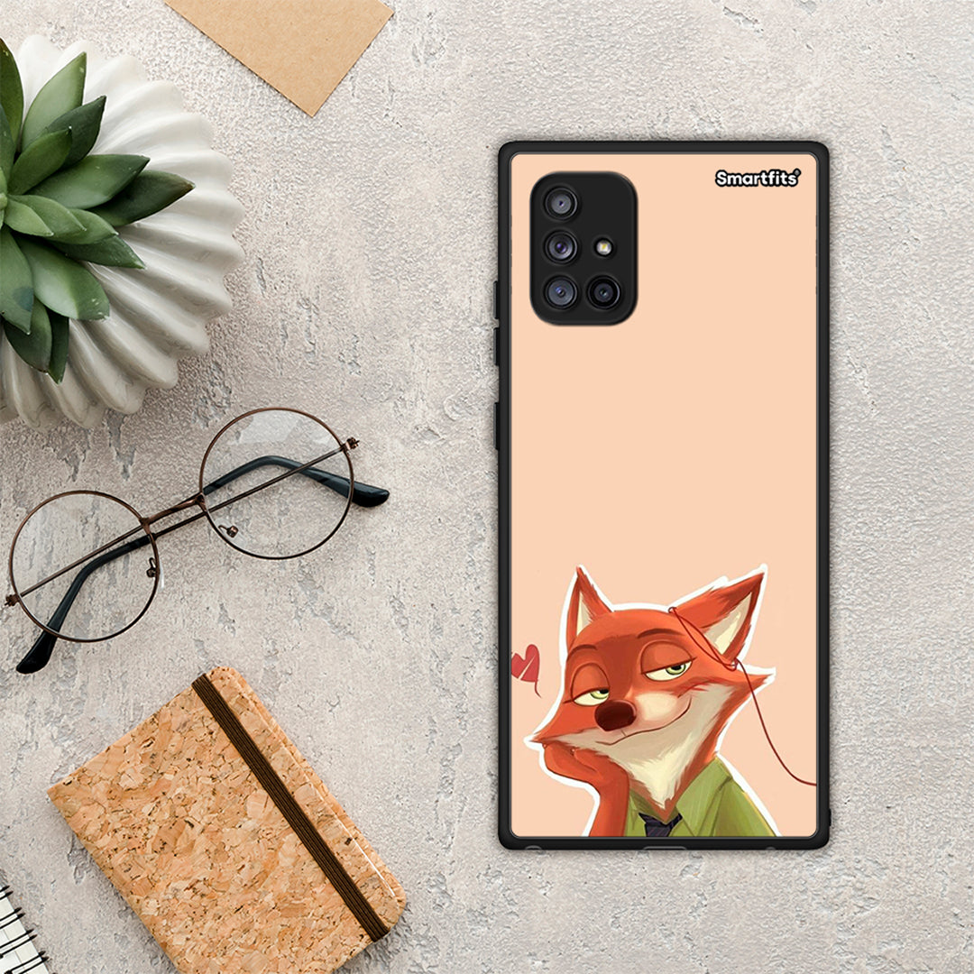 Nick Wilde And Judy Hopps Love 1 - Samsung Galaxy A71 5G θήκη