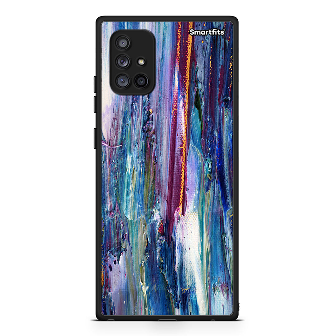 99 - Samsung Galaxy A71 5G Paint Winter case, cover, bumper