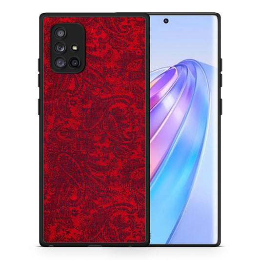 Θήκη Samsung Galaxy A71 5G Paisley Cashmere από τη Smartfits με σχέδιο στο πίσω μέρος και μαύρο περίβλημα | Samsung Galaxy A71 5G Paisley Cashmere case with colorful back and black bezels