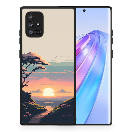 Pixel Sunset - Samsung Galaxy A71 5G θήκη