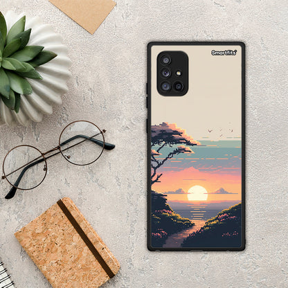 Pixel Sunset - Samsung Galaxy A71 5G θήκη
