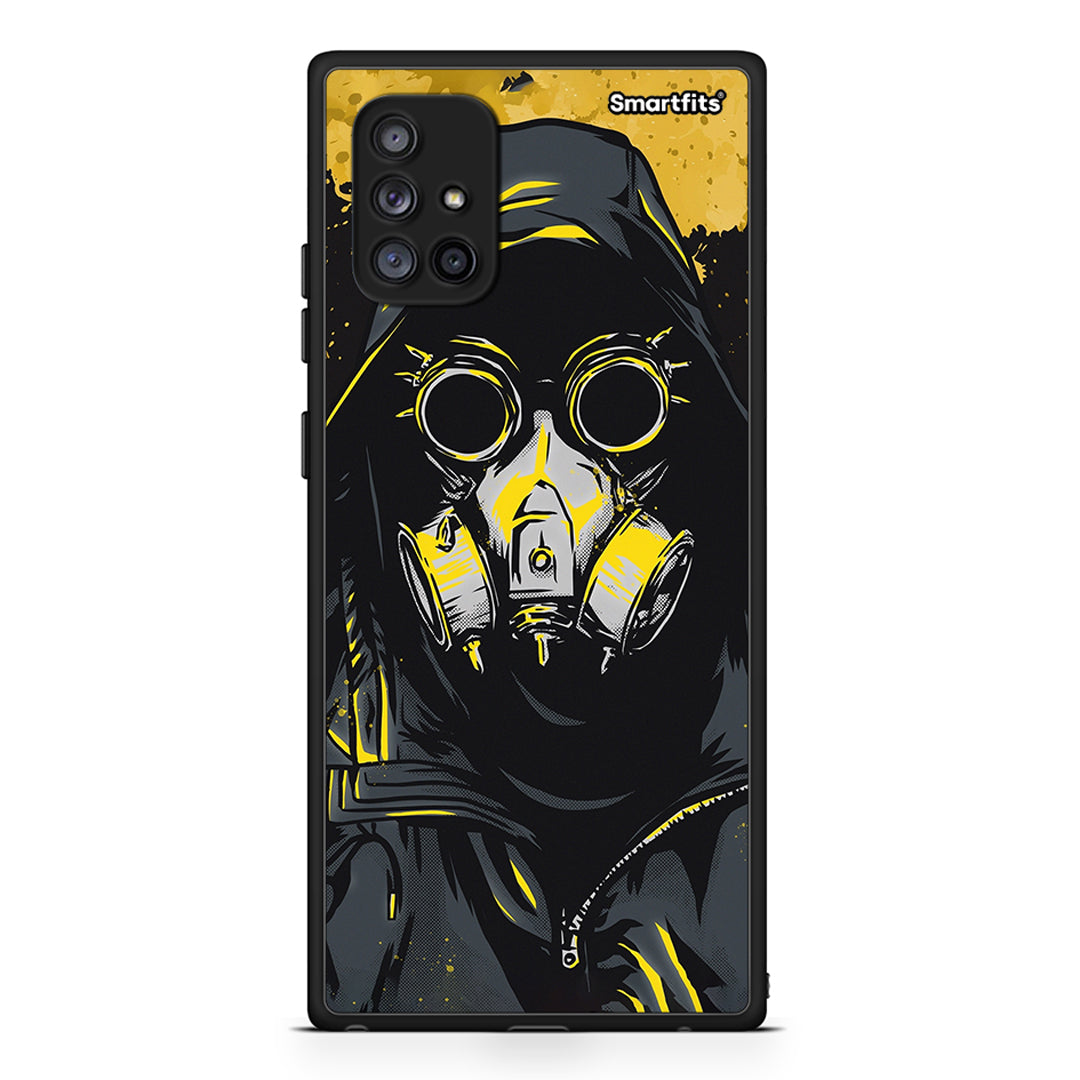 4 - Samsung Galaxy A71 5G Mask PopArt case, cover, bumper
