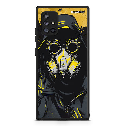 4 - Samsung Galaxy A71 5G Mask PopArt case, cover, bumper