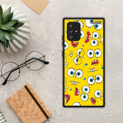 PopArt Sponge - Samsung Galaxy A71 5G θήκη