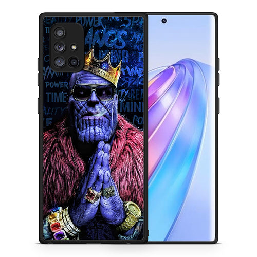 Θήκη Samsung Galaxy A71 5G Thanos PopArt από τη Smartfits με σχέδιο στο πίσω μέρος και μαύρο περίβλημα | Samsung Galaxy A71 5G Thanos PopArt case with colorful back and black bezels