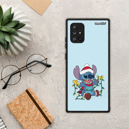 Santa Stich - Samsung Galaxy A71 5G θήκη