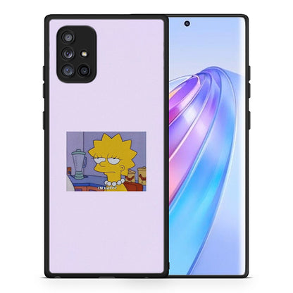 Θήκη Samsung Galaxy A71 5G So Happy από τη Smartfits με σχέδιο στο πίσω μέρος και μαύρο περίβλημα | Samsung Galaxy A71 5G So Happy case with colorful back and black bezels