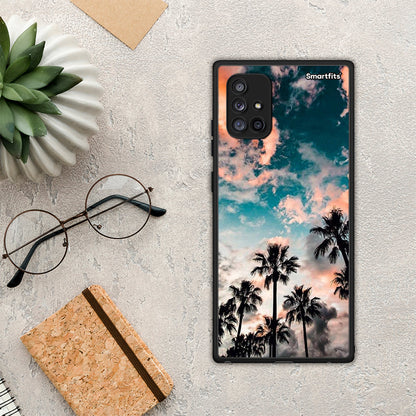 Summer Sky - Samsung Galaxy A71 5G θήκη