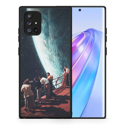 Θήκη Samsung Galaxy A71 5G Surreal View από τη Smartfits με σχέδιο στο πίσω μέρος και μαύρο περίβλημα | Samsung Galaxy A71 5G Surreal View case with colorful back and black bezels