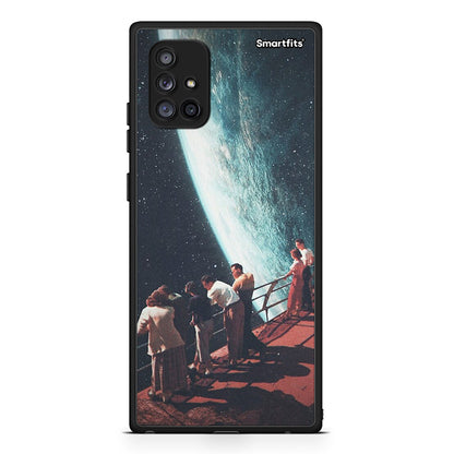 Samsung Galaxy A71 5G Surreal View θήκη από τη Smartfits με σχέδιο στο πίσω μέρος και μαύρο περίβλημα | Smartphone case with colorful back and black bezels by Smartfits