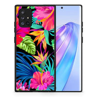 Thumbnail for Θήκη Samsung Galaxy A71 5G Tropical Flowers από τη Smartfits με σχέδιο στο πίσω μέρος και μαύρο περίβλημα | Samsung Galaxy A71 5G Tropical Flowers case with colorful back and black bezels