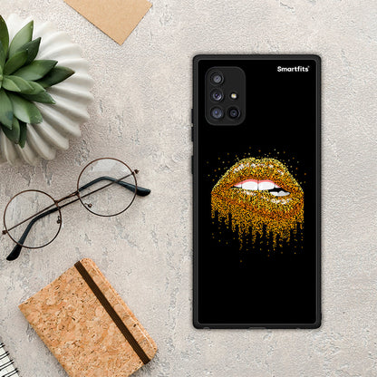 Valentine Golden - Samsung Galaxy A71 5G θήκη