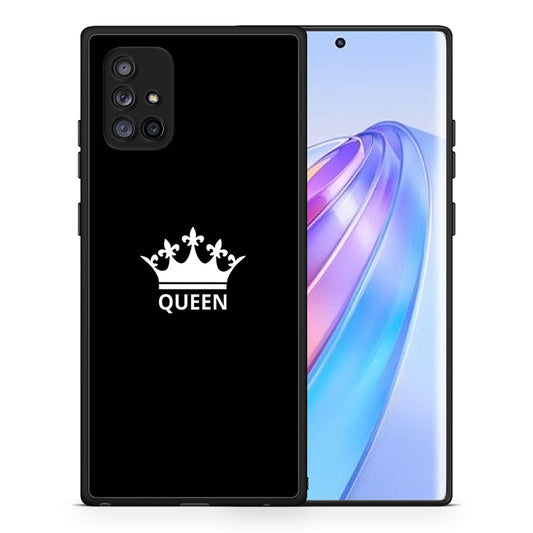 Θήκη Samsung Galaxy A71 5G Queen Valentine από τη Smartfits με σχέδιο στο πίσω μέρος και μαύρο περίβλημα | Samsung Galaxy A71 5G Queen Valentine case with colorful back and black bezels