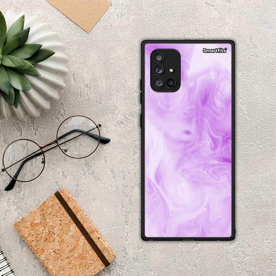 Watercolor Lavender - Samsung Galaxy A71 5G θήκη