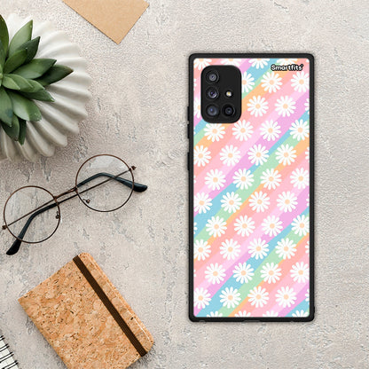 White Daisies - Samsung Galaxy A71 5G θήκη