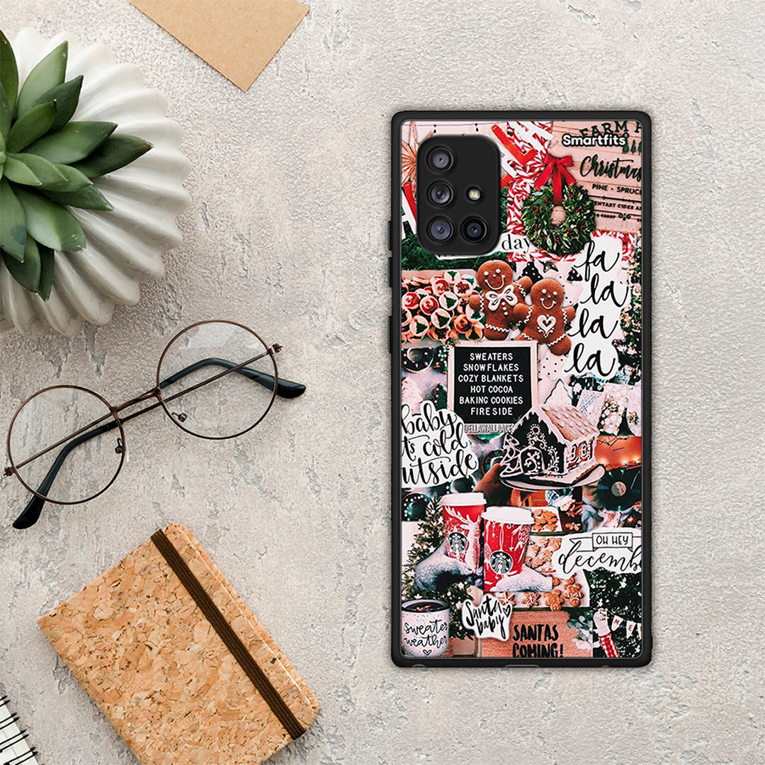 Xmas Habbits - Samsung Galaxy A71 5G θήκη