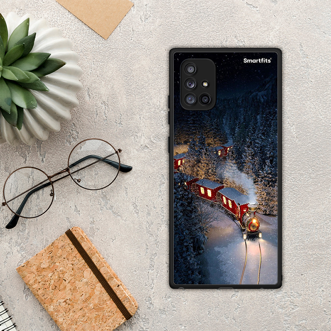 Xmas Train - Samsung Galaxy A71 5G θήκη