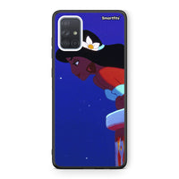 Thumbnail for Samsung A51 Alladin And Jasmine Love 2 θήκη από τη Smartfits με σχέδιο στο πίσω μέρος και μαύρο περίβλημα | Smartphone case with colorful back and black bezels by Smartfits