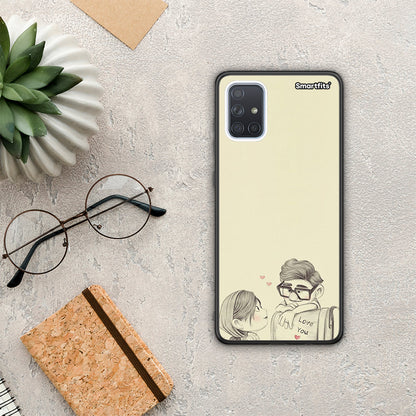 Carl And Ellie - Samsung Galaxy A71 θήκη