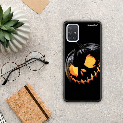 Halloween Scary Pumpkin - Samsung Galaxy A71 θήκη