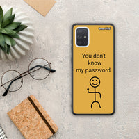 Thumbnail for My Password - Samsung Galaxy A71 θήκη