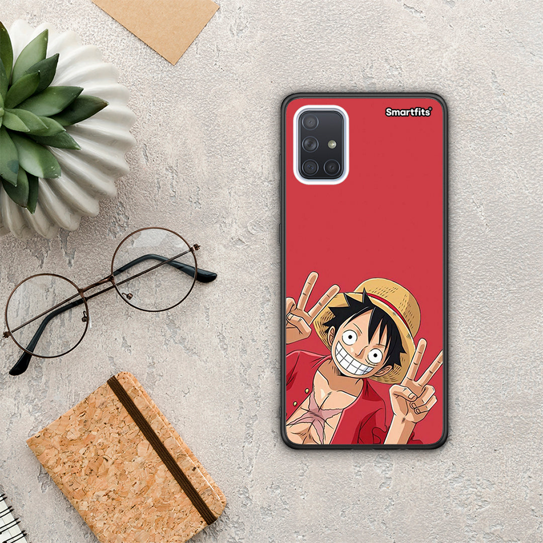 Pirate Luffy - Samsung Galaxy A71 θήκη