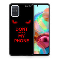 Thumbnail for Θήκη Samsung A71 Touch My Phone από τη Smartfits με σχέδιο στο πίσω μέρος και μαύρο περίβλημα | Samsung A71 Touch My Phone case with colorful back and black bezels