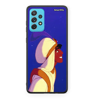 Thumbnail for Samsung A72 Alladin And Jasmine Love 1 θήκη από τη Smartfits με σχέδιο στο πίσω μέρος και μαύρο περίβλημα | Smartphone case with colorful back and black bezels by Smartfits