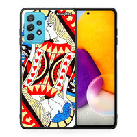 Thumbnail for Θήκη Samsung A72 Card Love από τη Smartfits με σχέδιο στο πίσω μέρος και μαύρο περίβλημα | Samsung A72 Card Love case with colorful back and black bezels