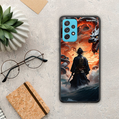 Dragons Fight - Samsung Galaxy A72 θήκη